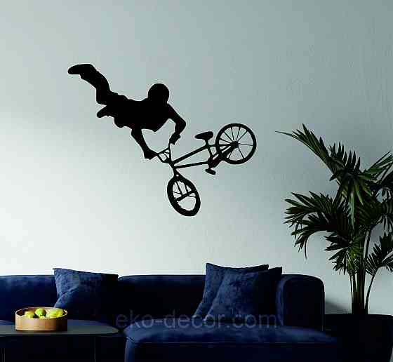 Декоративне настінне Панно «Велофрістайл», Декор на стіну Київ