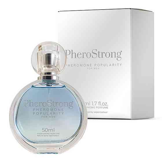 Туалетна вода з феромонами PheroStrong pheromone Popularity for Men, 3200094 Sex Aura Київ