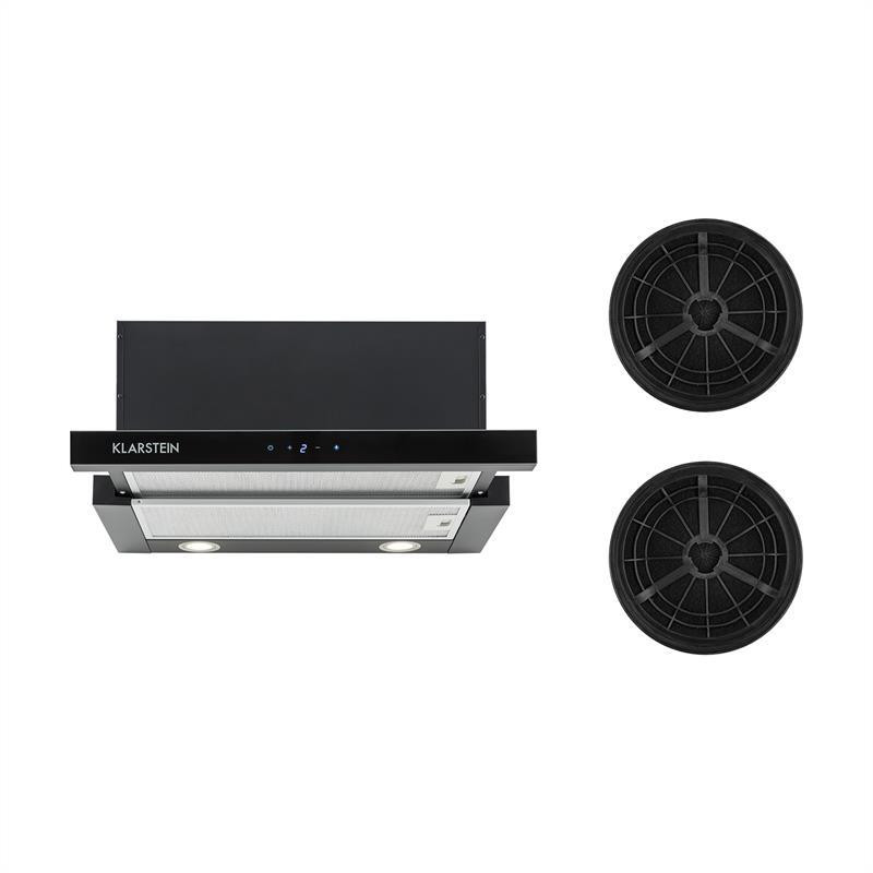 Комплект рециркуляції витяжки Vinea 60 см 610м3/год фільтр з активованим вугіллям чорний (Німеччина, читати Рівне - фото 1