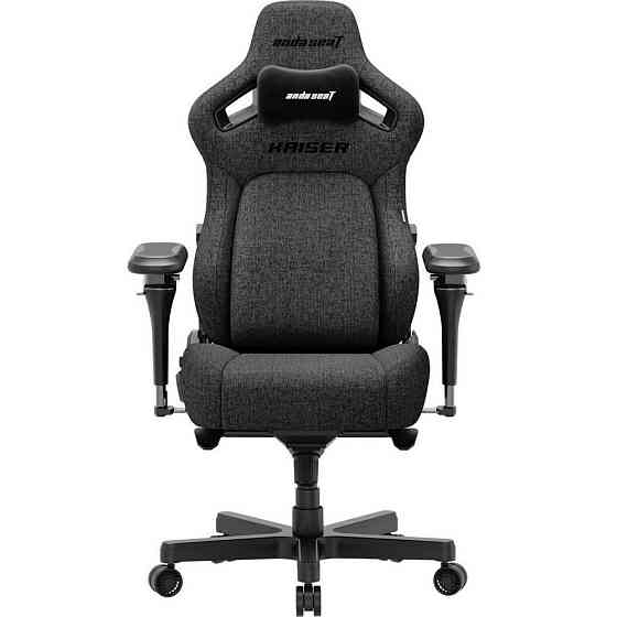 Крісло для геймерів Anda Seat Kaiser 4 V2 Size XL PVC Dark Gray Fabric (AD12YDDC-XLL-20-GB-CF-03) ( 26298 ) Харків