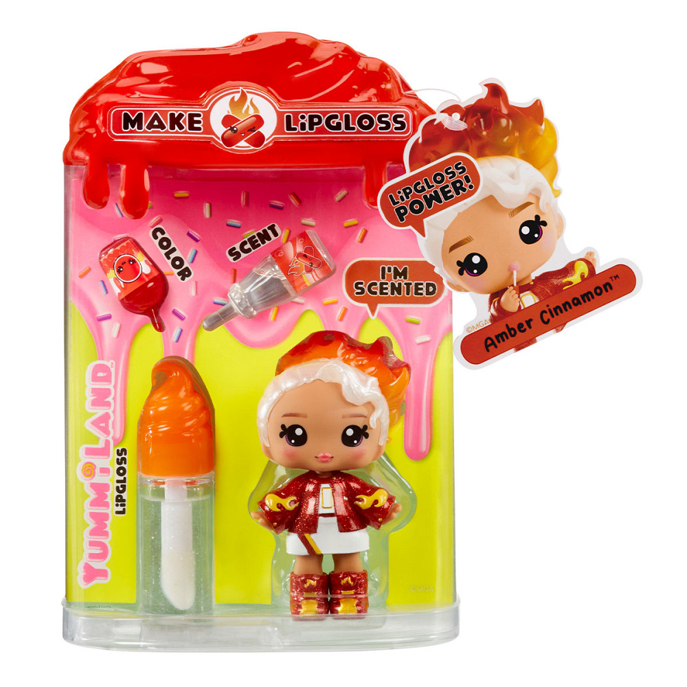 Ігровий набір з лялькою та блиском для губ Yummiland S2 – Кориця Амбер Дніпро - фото 1