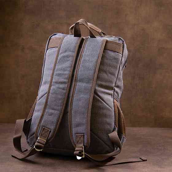 Рюкзак текстильный дорожный унисекс Графит (Vintage) Киев