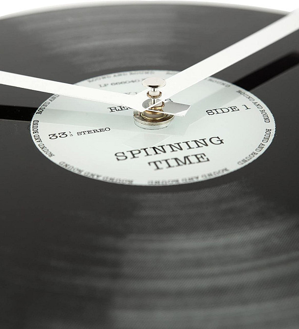 Годинник настільний "Пластинка" Ø20 см Рівне - фото 2