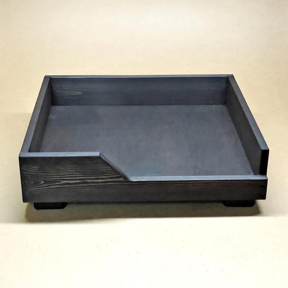 Лежак деревянный для собаки 