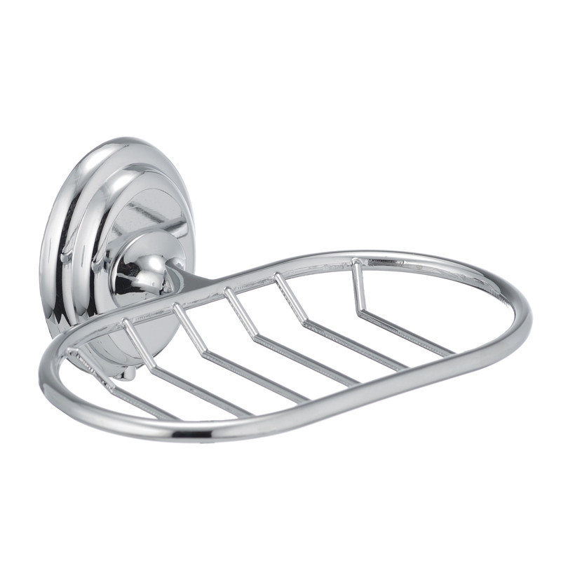 Мыльница настенная Zerix LR1502-1  металлическая решетка хром (LL1492) Черновцы - изображение 1