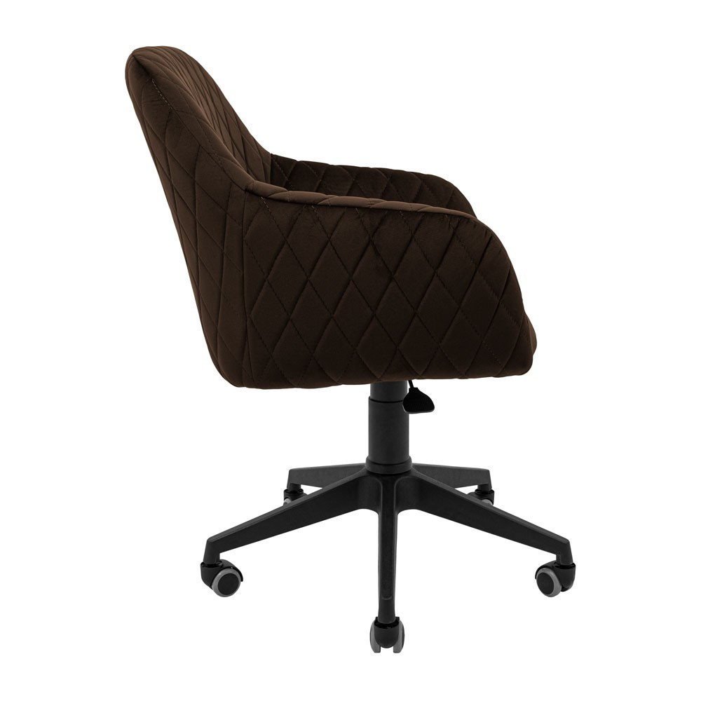 Стілець крісло м'який LibertyDesign U Jasmine 28 Piastra Roll Пластик Темно-коричневий Київ - фото 3