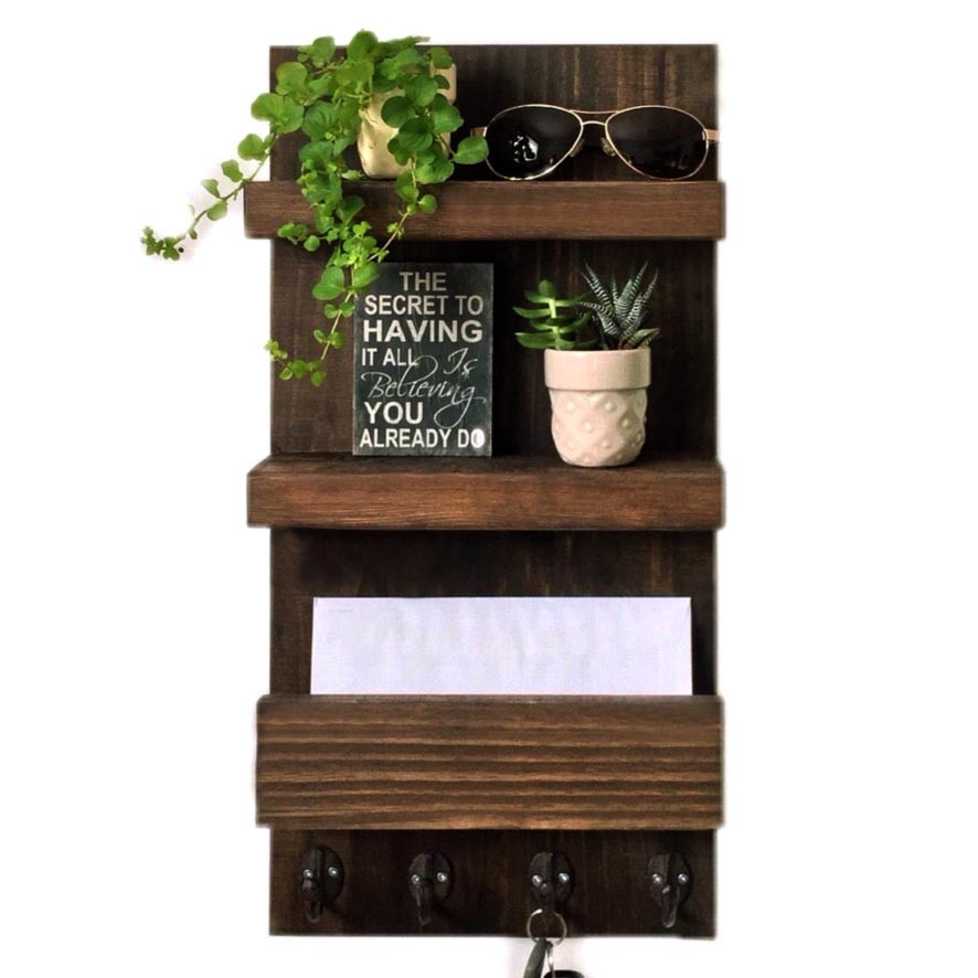 Ключница деревянная 