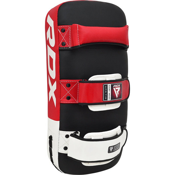 Пади для тайського боксу RDX T1 Curved Thai Kick Pad Red (1 шт.) Каменское - изображение 2