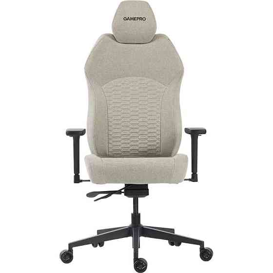 Крісло для геймерів GamePro GC760LG Fabric Light Gray ( 13788 ) Харків