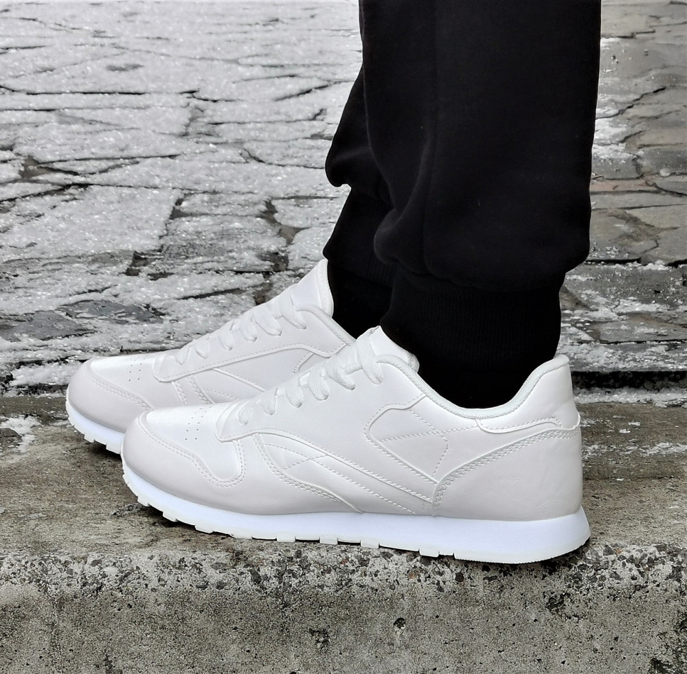 Мужские Кроссовки Reebok Classic Белые Рибок (размеры: 40,44,45) Днепр - изображение 4