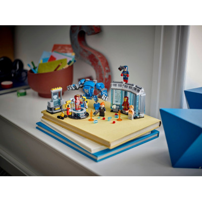 Конструктор LEGO Super Heroes Лабораторія Залізної Людини: зал обладунків (76315) Вінниця - фото 5