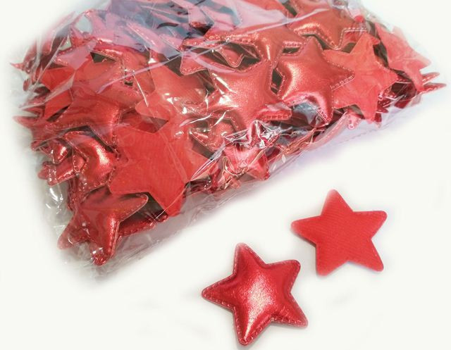 Нашивка для одежды Звезда красная 10 шт Киев - изображение 1