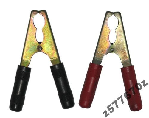 Крокодилы аккумуляторные 200А (пара) малые 13 см. Полтава - изображение 1