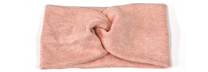 Пов'язка жіноча ангорка рожева Київ - фото 1