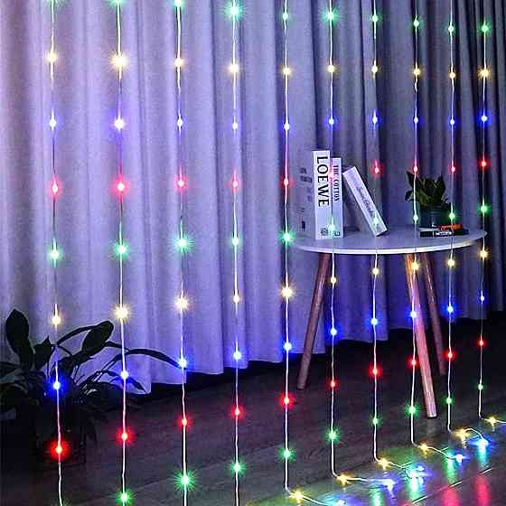 Світлодіодна гірлянда 200 LED кольорова 2x2м "Водопад" Київ