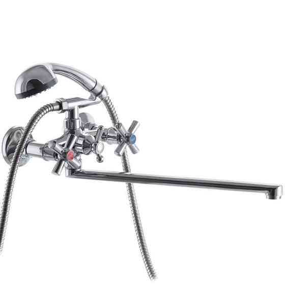 Змішувач для ванни ZERIX DFR-B722, ручки крест Харків