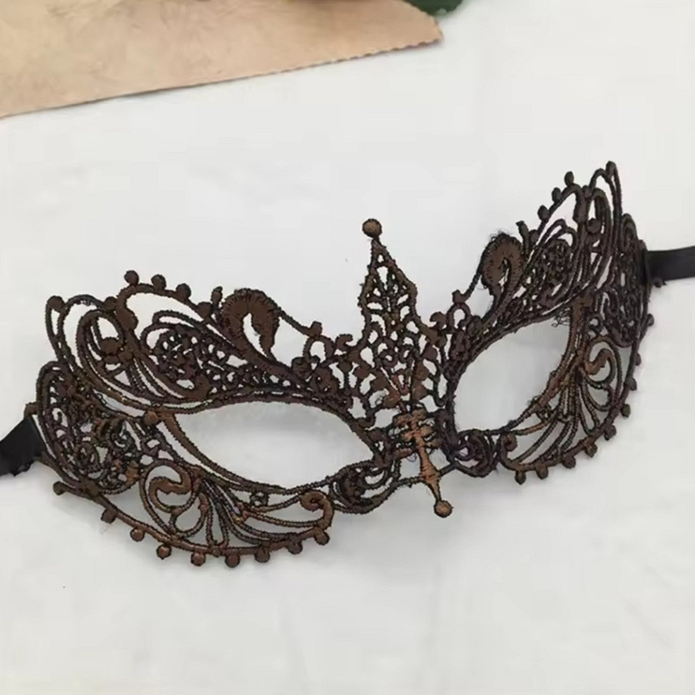 Венеціанська маска one size коричневий Київ - фото 1