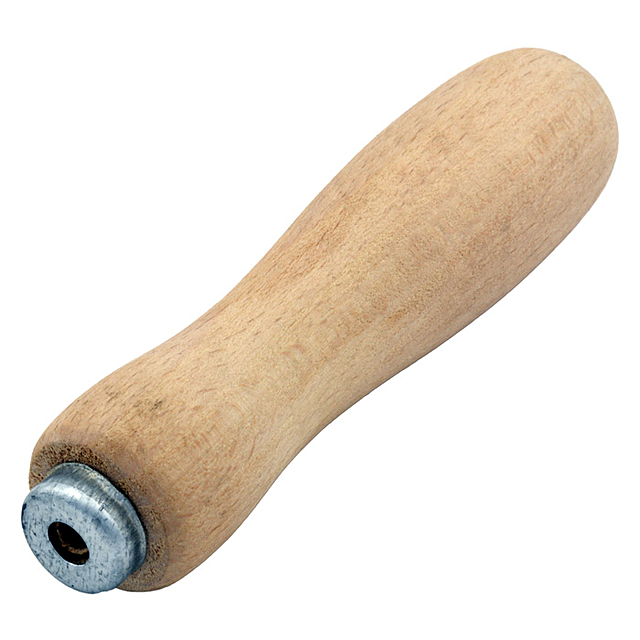 Ручка для напилка дерев'яна з кільцем 100мм Харків - фото 2