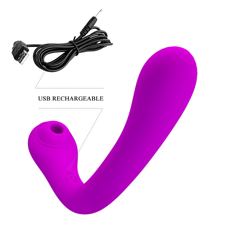 Вібратор - Pretty Love Alex Clitoral Sucking Vibrator Purple Sex Aura Київ - фото 7