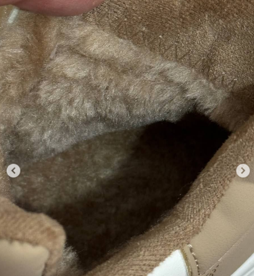 Жіночі зимові Бежеві Кросівки з МЕХОМ на Толстой Підошві Танкетке Черевики Шкіряні Білі (розміри: 36,37,38,39,40,41) — 9-2 Дніпро - фото 10