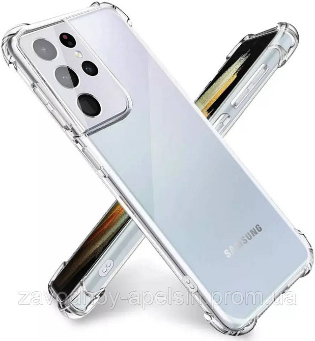 Samsung S21 Ultra G998 прозорий чохол захист камери Одеса - фото 2
