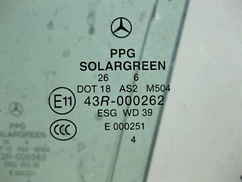 Mercedes-Benz  A2517250110 43R-000262 Скло передніх лівих дверей R-Class W251 Одеса - фото 2