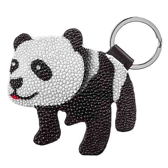 Брелок сувенір STINGRAY LEATHER 18123 з натуральної шкіри морського ската Чорний Київ