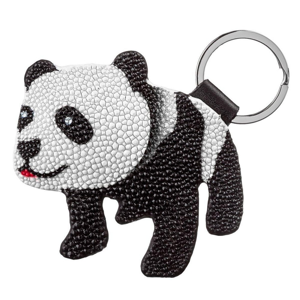 Брелок сувенір STINGRAY LEATHER 18123 з натуральної шкіри морського ската Чорний Київ - фото 1