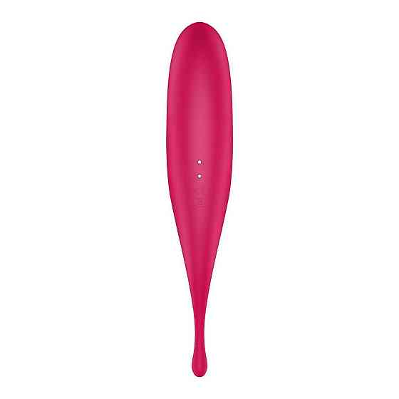 Вибратор для клитора с вакуумной стимуляцией Satisfyer Twirling Pro Red Sex Aura Киев