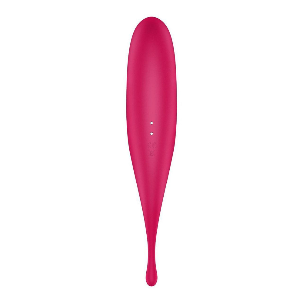Вибратор для клитора с вакуумной стимуляцией Satisfyer Twirling Pro Red Sex Aura Киев - изображение 4