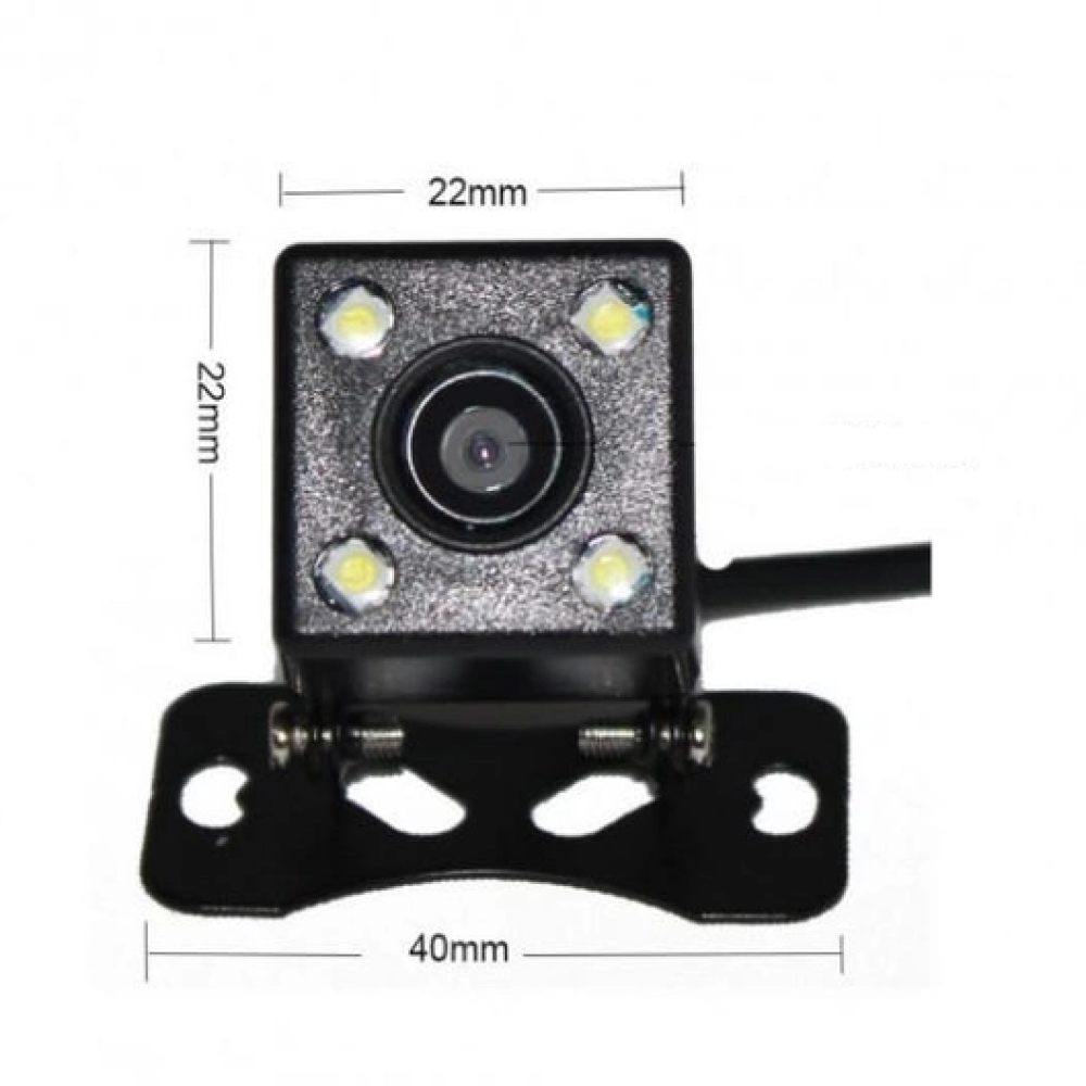 Камера заднього виду на авто з діодним підсвічуванням 4LED SBR Київ - фото 7