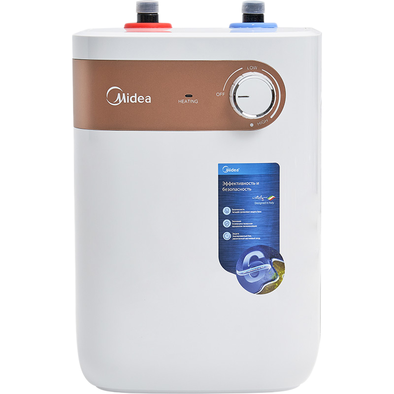 Водонагрівач Midea D06-15A (U) під мийкою Київ - фото 1