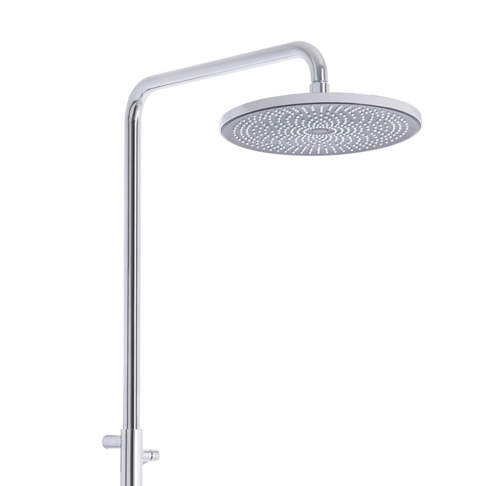 Душевая система универсальная Qtap Sloup термостатическая на два потребителя QTSL57103ONC Chrome Киев - изображение 5