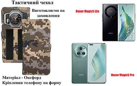 Тактичний чохол для DOOGEE V Max LR, V Max Play, V Max Play VIP Edition, кріпиться до спорядження на липучці Київ