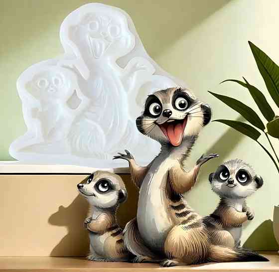 Молд силіконовий Фретка 110 на 100 мм сірий Київ