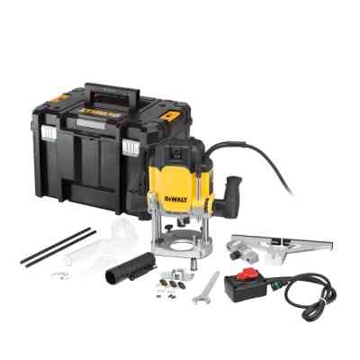 Фрезер DeWALT 9000 - 22000 об/хв, цанговий патрон 12 мм, пульт ДК, кейс TSTAK (DWE627KT) Вінниця
