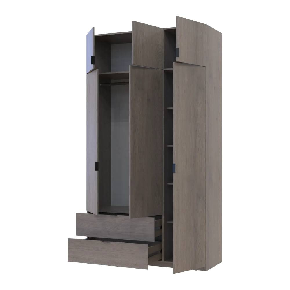 Шафа розпашна з антресоллю Doros Лукас 135х50х240 см Канноло (DRS-011883) Дніпро - фото 3