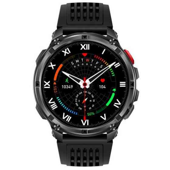 Часы умные наручные Smart Helicopter с компасом и LED-фонариком Черный Винница