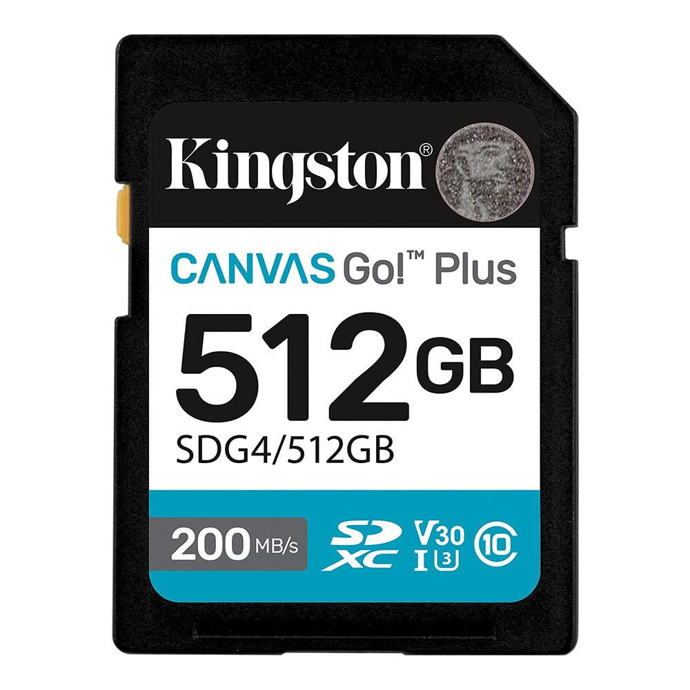 Карта пам'яті SDXC (UHS-1 U3) Kingston Canvas Go! Plus 512Gb class 10 A2 V30 (R200MB/s, W160MB/s) Київ - фото 1