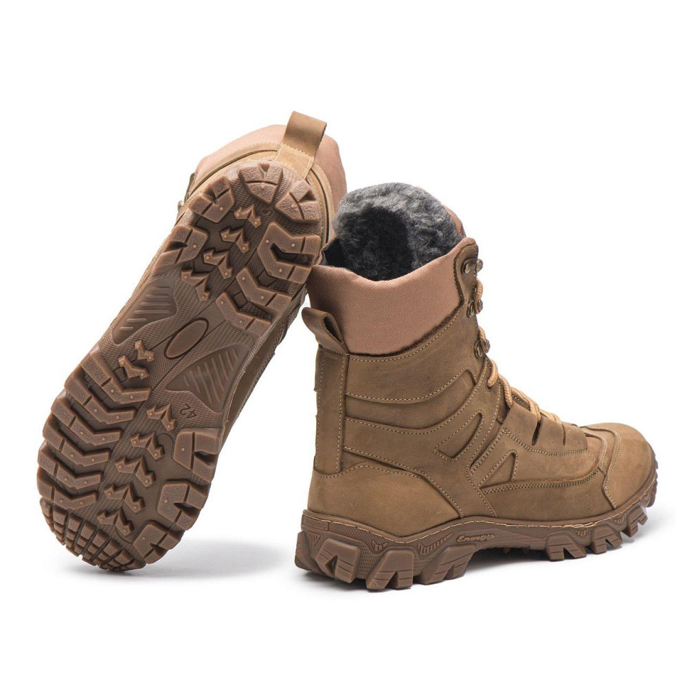 Зимові теплі тактичні високі берці кайот 40 (26) Харьков - изображение 10