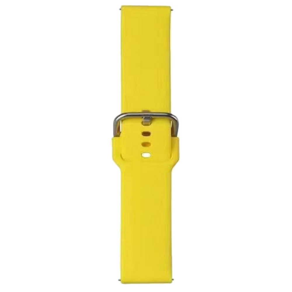 Ремінець для годинника Universal Buckle Solid 20mm Yellow Киев - изображение 1