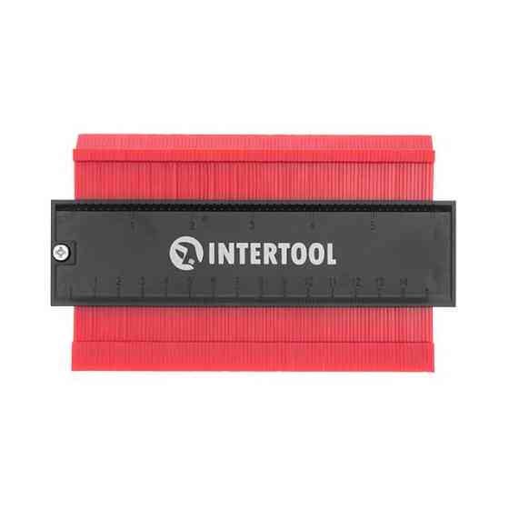 Шаблон для копіювання контуру, 150 мм, ABS, з фіксатором INTERTOOL MT-0015 Київ