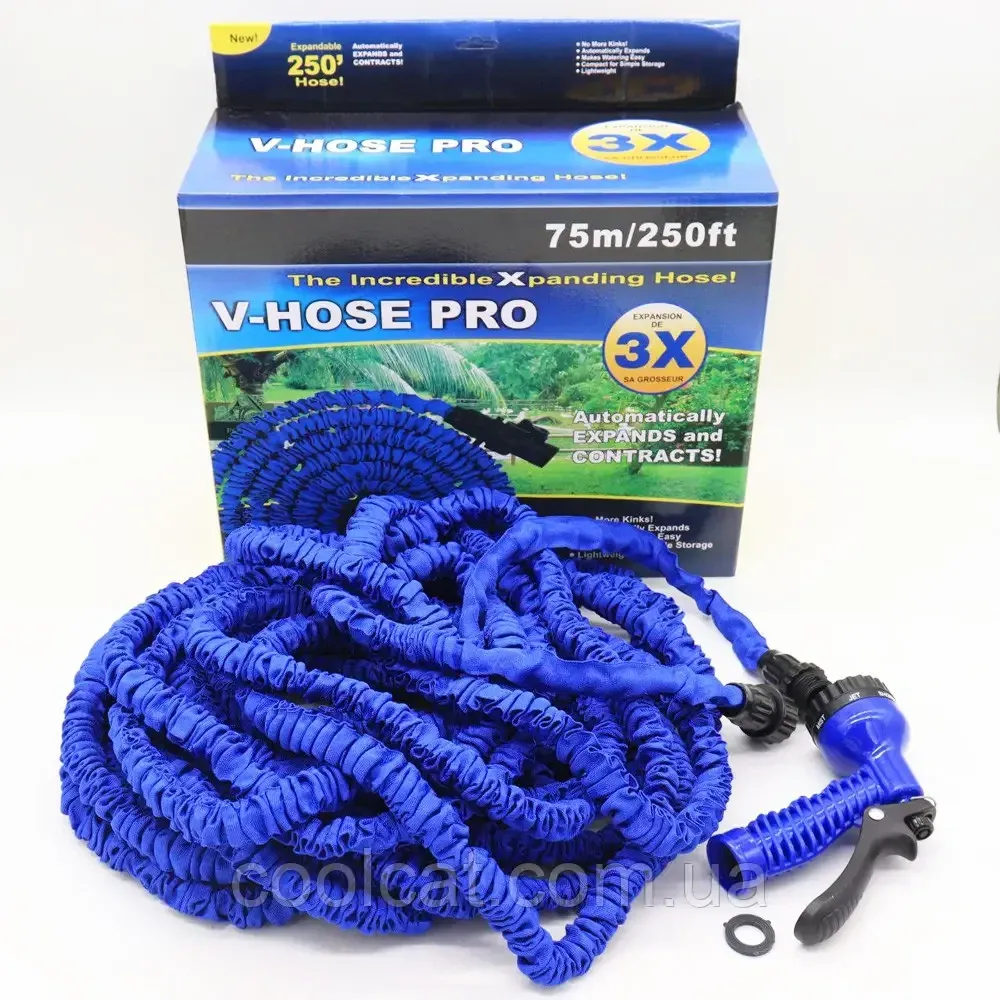 Садовый шланг 75м V-HOSE PRO + Подарок Шланг 60 м / Шланг для полива / Поливочный шланг Киев - изображение 9