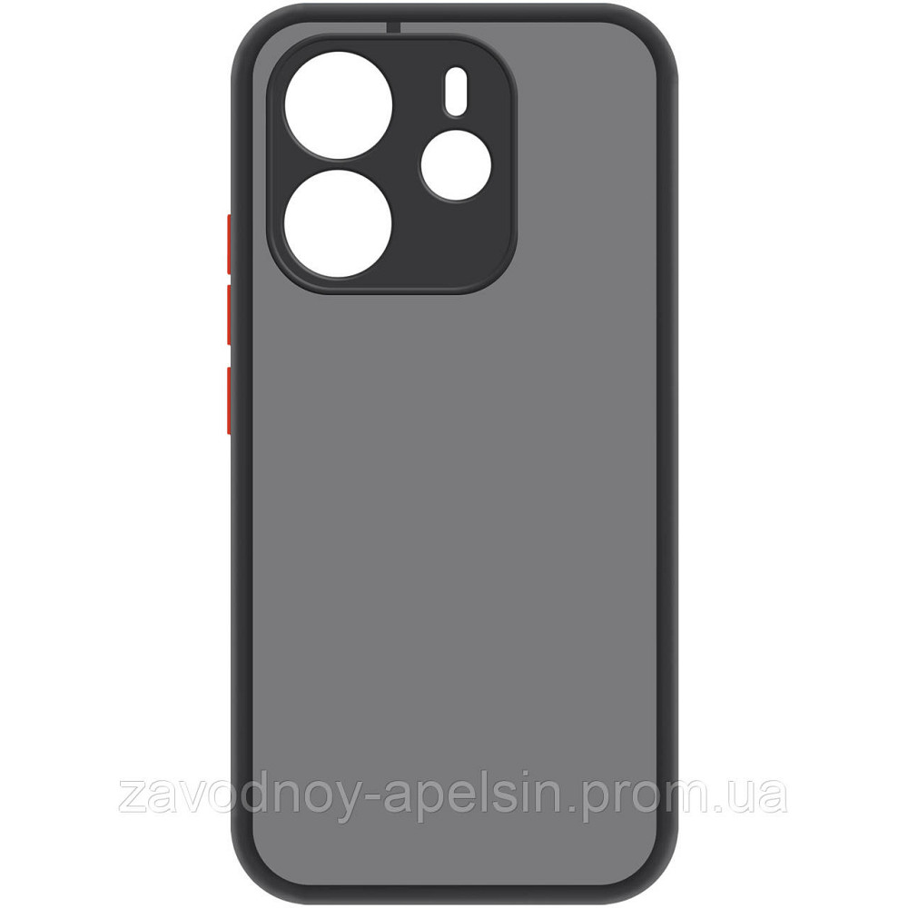 Xiaomi Redmi Note 14 4G [Global] Чехол матовый Защита камеры (TPU+PC) Одесса - изображение 1