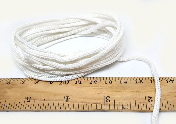 Шнур белый 100 метров Киев - изображение 1