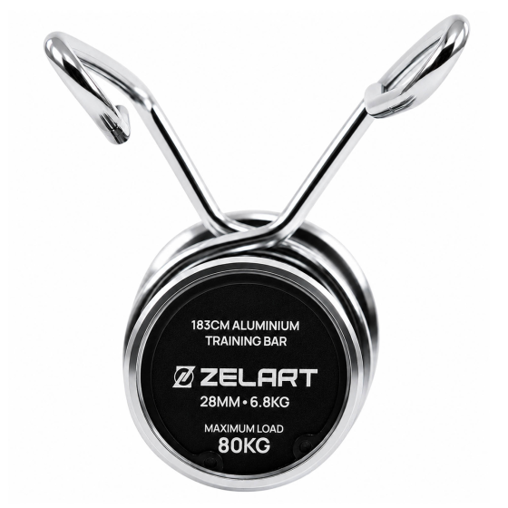 Гриф олимпийский 1.83 м с диаметром 50 мм Zelart хват 28 мм Киев