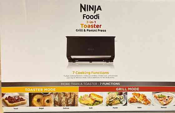 Ninja Foodi/Тостер/Гриль/Паніні Пресс/Новий/Ідеальний подарунок/New. Київ