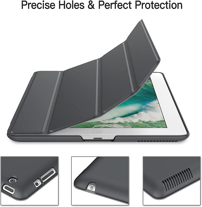 Чохол-книжка JeTech на Apple iPad 2/3/4 (чорний) Дніпро - фото 3