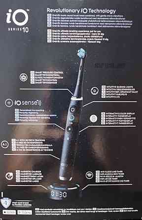 Электрическая зубная щетка Oral-B iO 10 Black. Киев