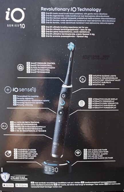 Электрическая зубная щетка Oral-B iO 10 Black. Киев - изображение 3